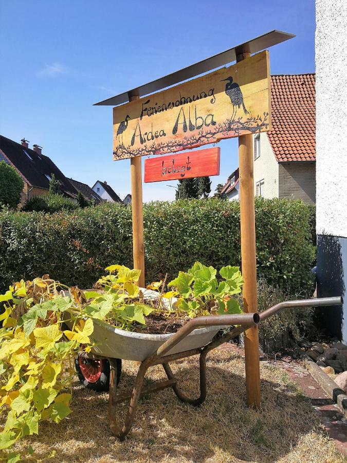 Ferienwohnung Ardea Alba Wunstorf Exterior foto